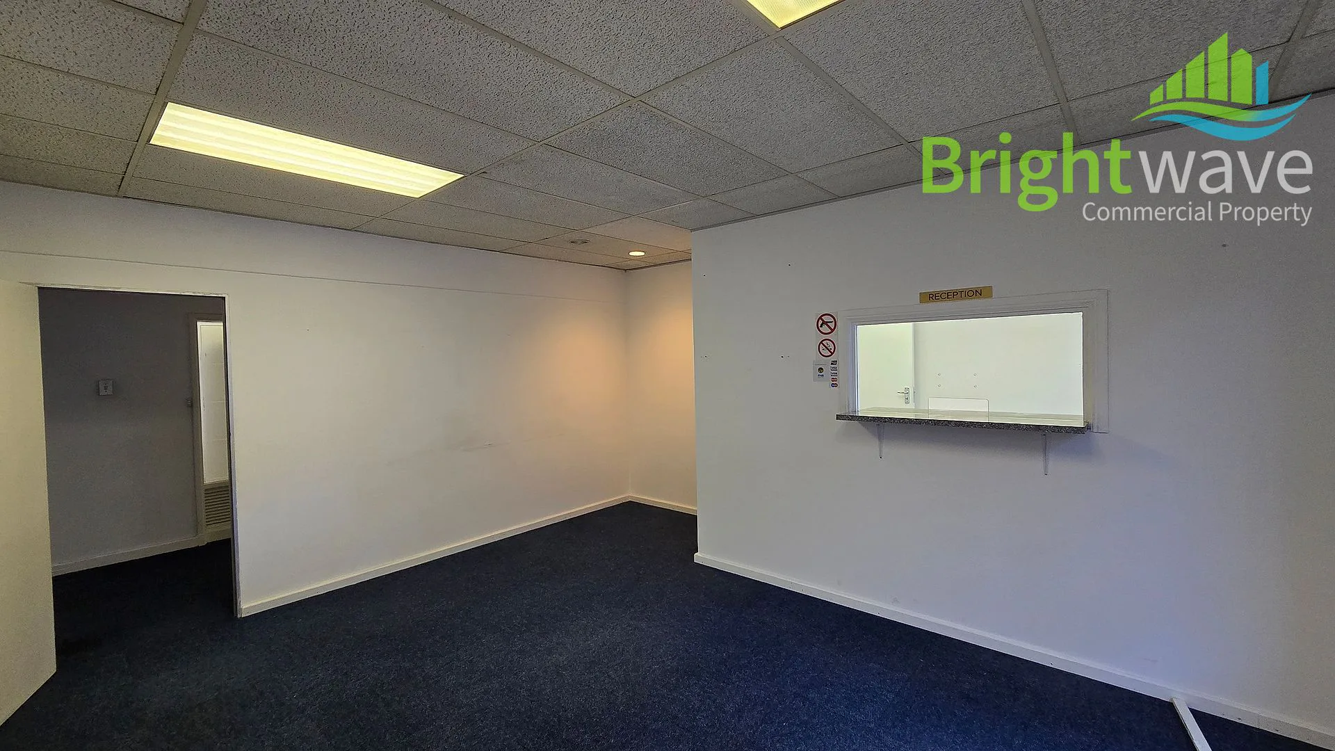 Open plan office area at 47 On Strand