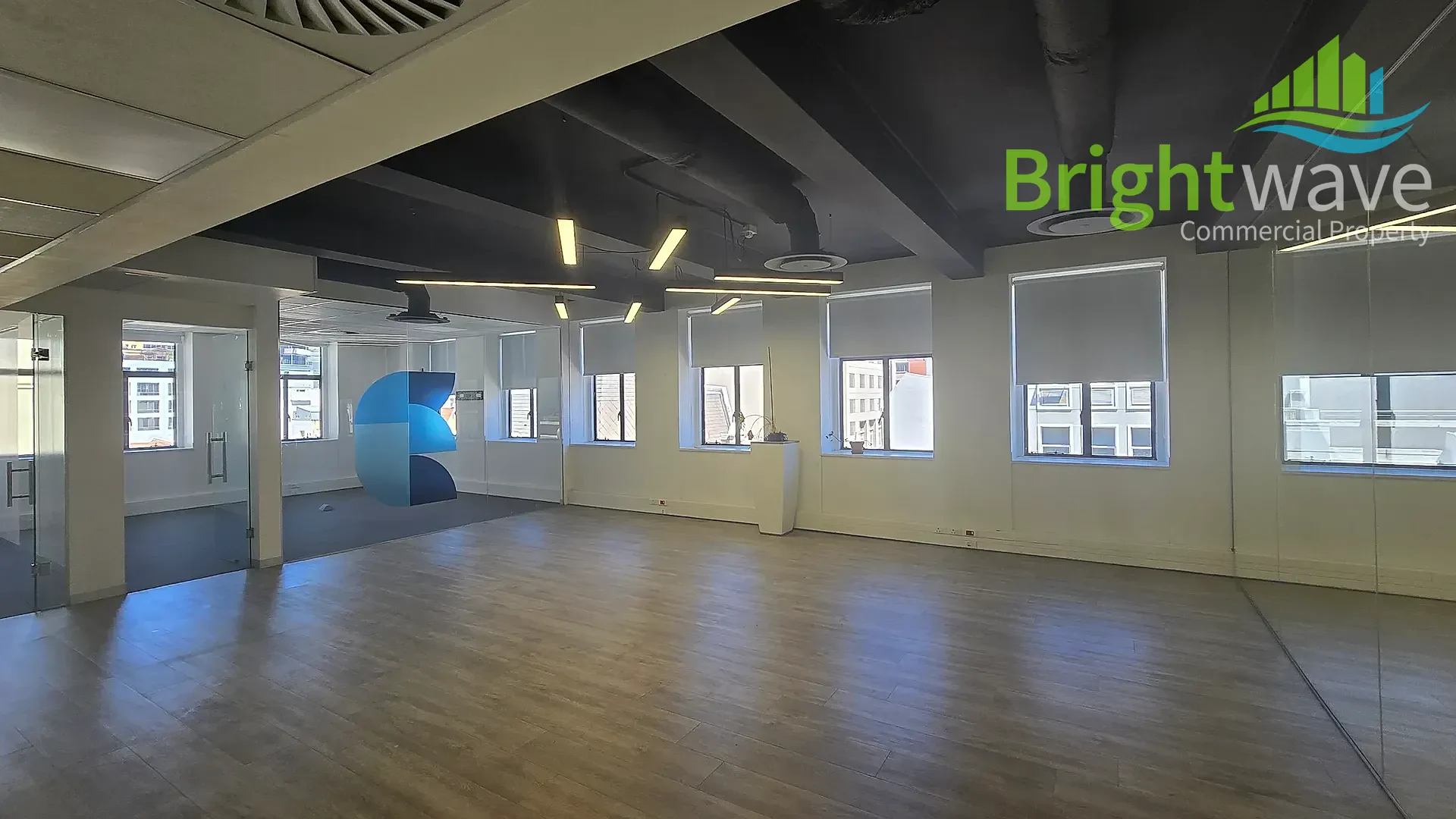 Open plan office area at 56 Shortmarket Street