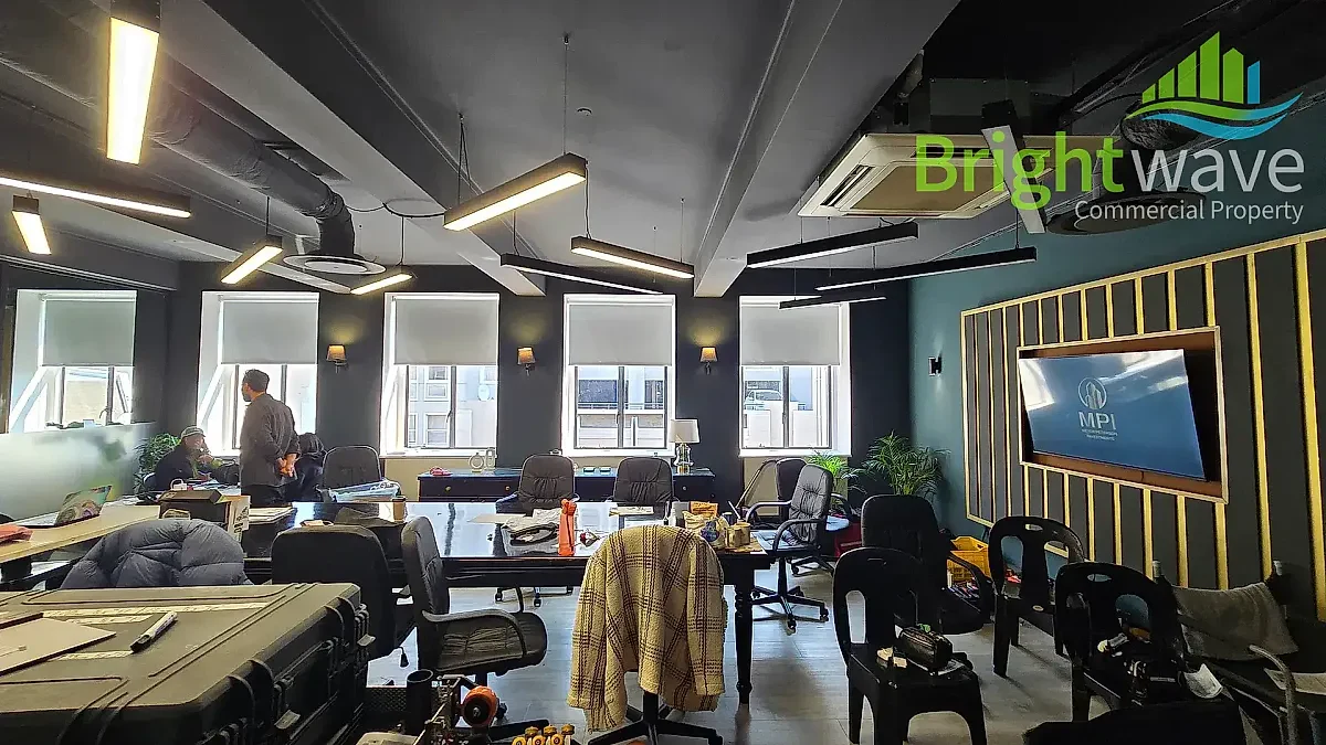 Open plan office area at 56 Shortmarket Street