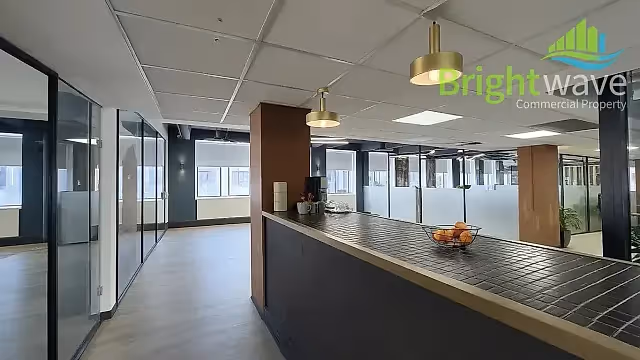 300 m2 office to let at 56 Shortmarket Street in Cape Town CBD, open plan interior.