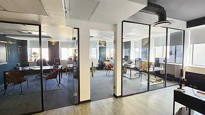 Open plan office area at 56 Shortmarket Street