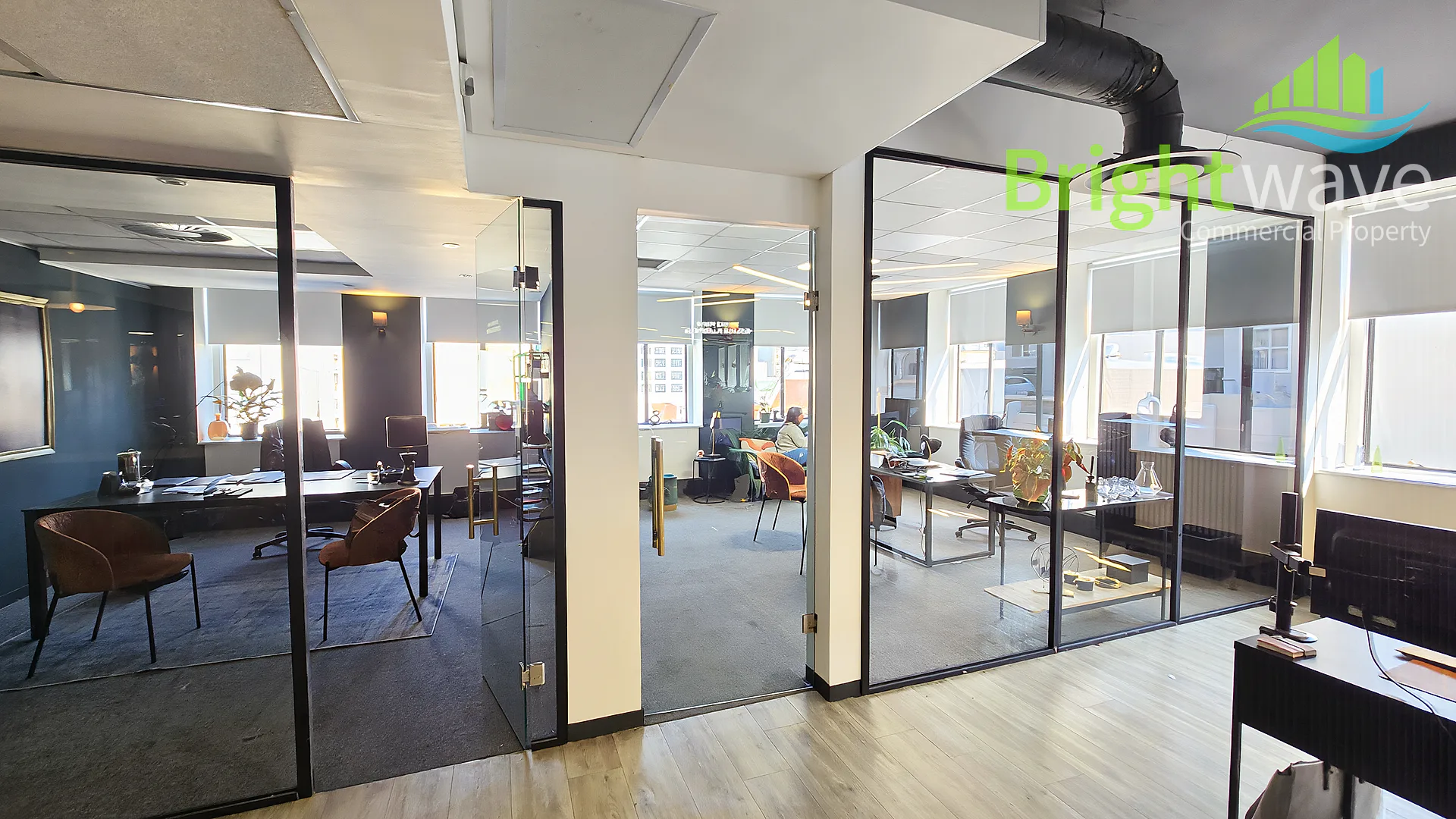 Open plan office area at 56 Shortmarket Street