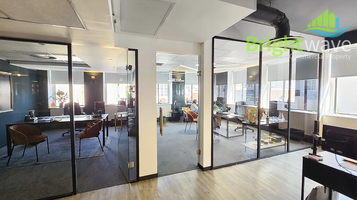 Open plan office area at 56 Shortmarket Street