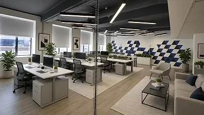 Office layout at 56 Shortmarket Street, Cape Town CBD