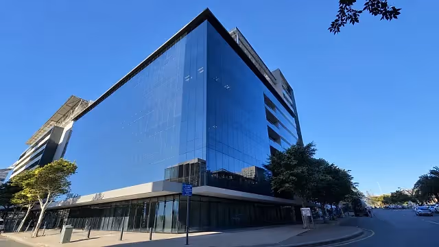 73 Hertzog Boulevard in Foreshore, exterior view.