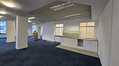 Office layout at Allianz House, Cape Town CBD
