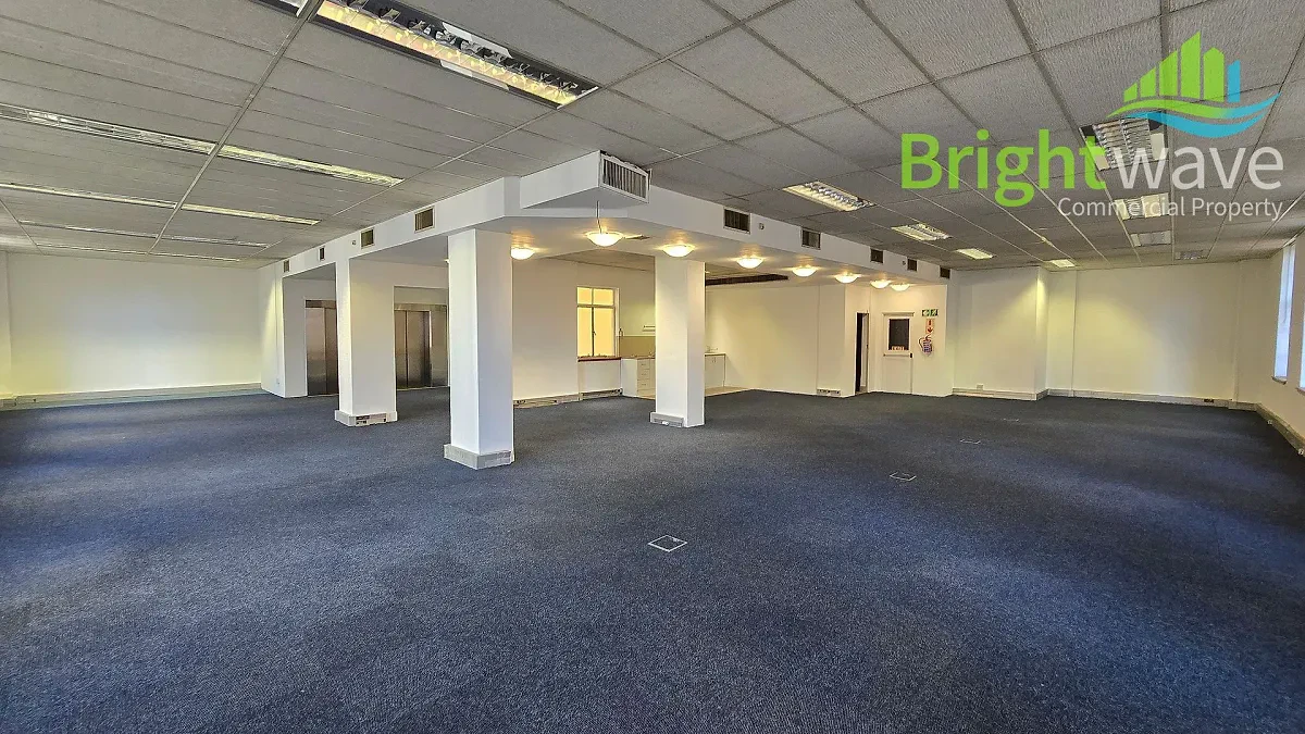 Open plan office area at Allianz House