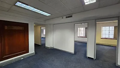 Open plan office area at Allianz House