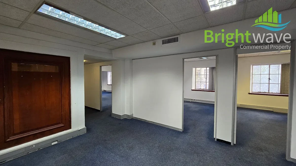 Open plan office area at Allianz House