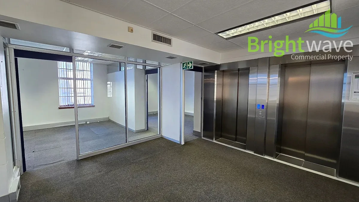 Open plan office area at Allianz House