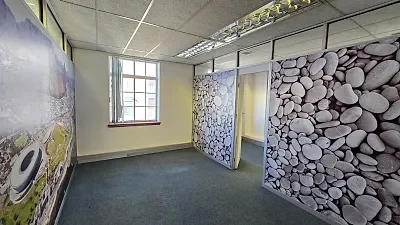 Office layout at Allianz House, Cape Town CBD