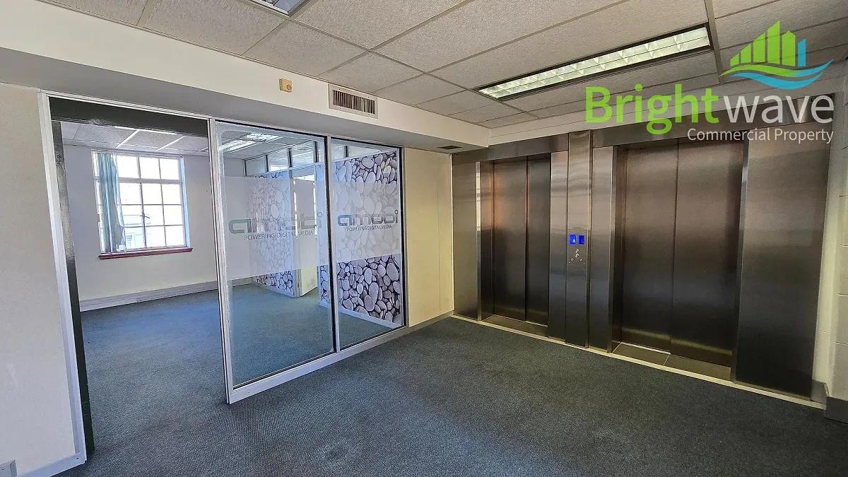 Open plan office area at Allianz House