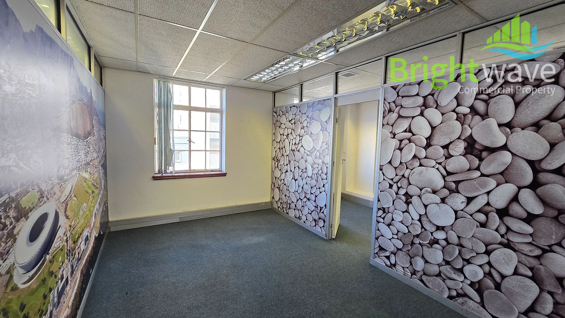 Office layout at Allianz House, Cape Town CBD