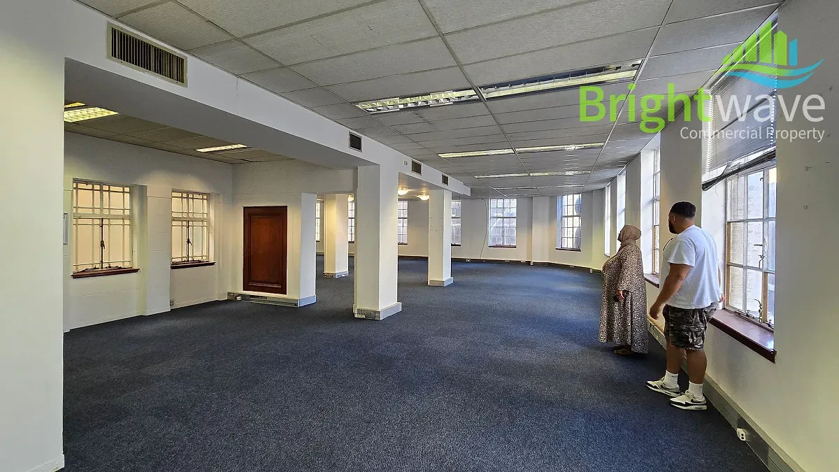 Open plan office area at Allianz House