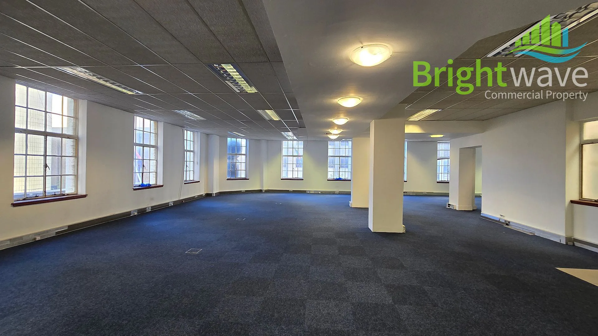 Office layout at Allianz House, Cape Town CBD