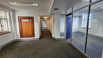 Open plan office area at Allianz House