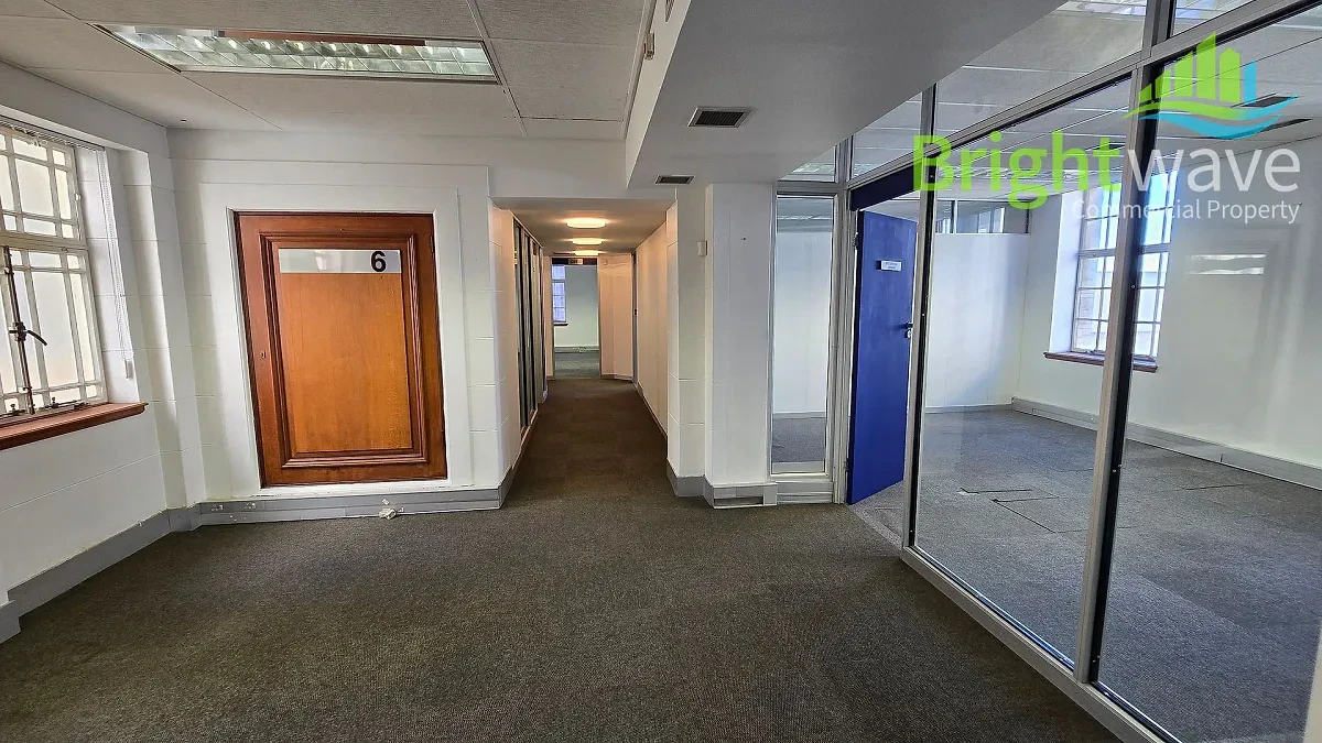 Open plan office area at Allianz House