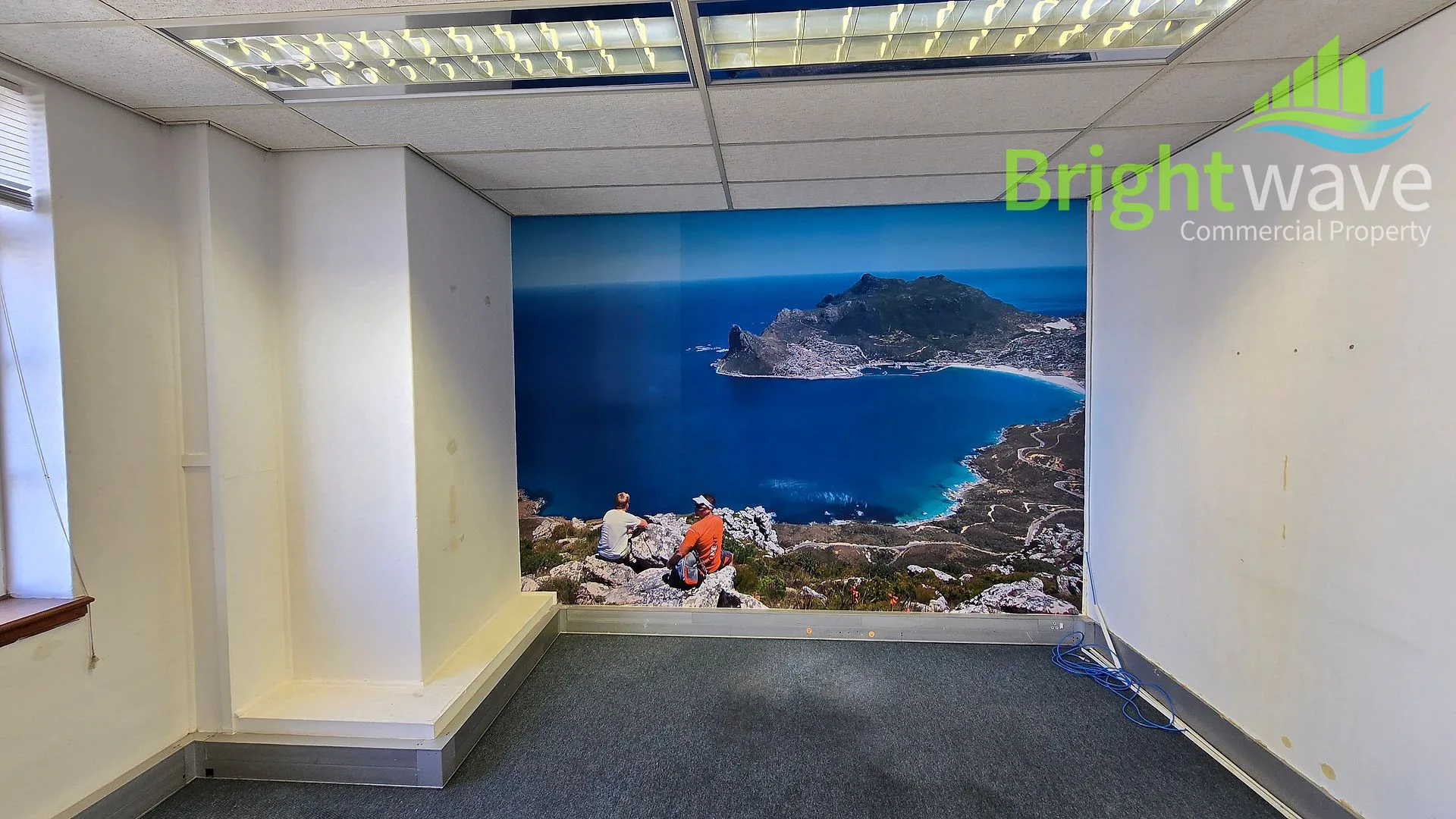 Open plan office area at Allianz House