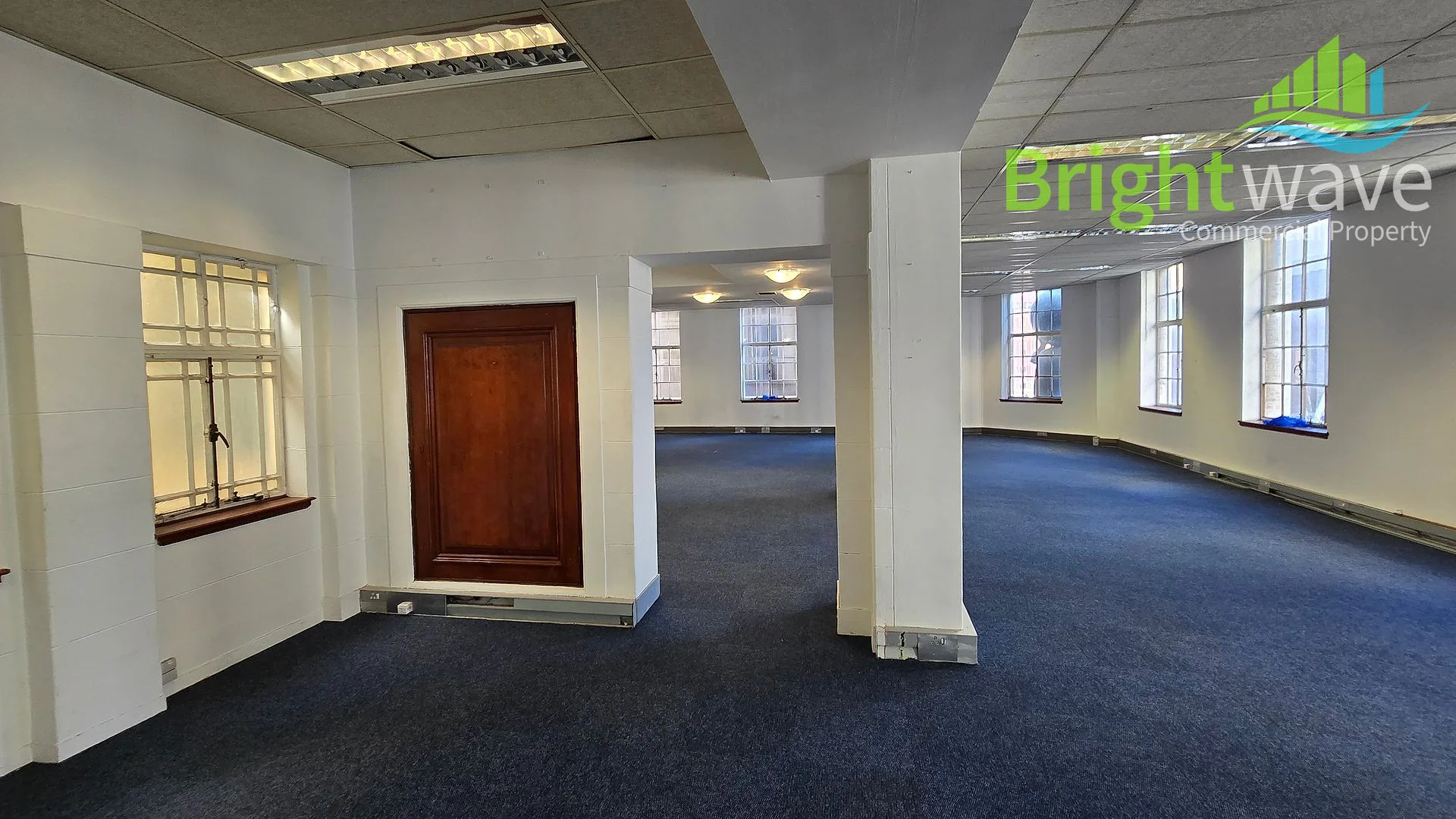 Office layout at Allianz House, Cape Town CBD
