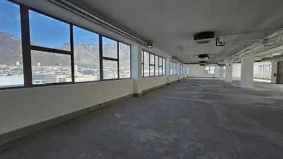 Open plan office area at Buitengracht Centre