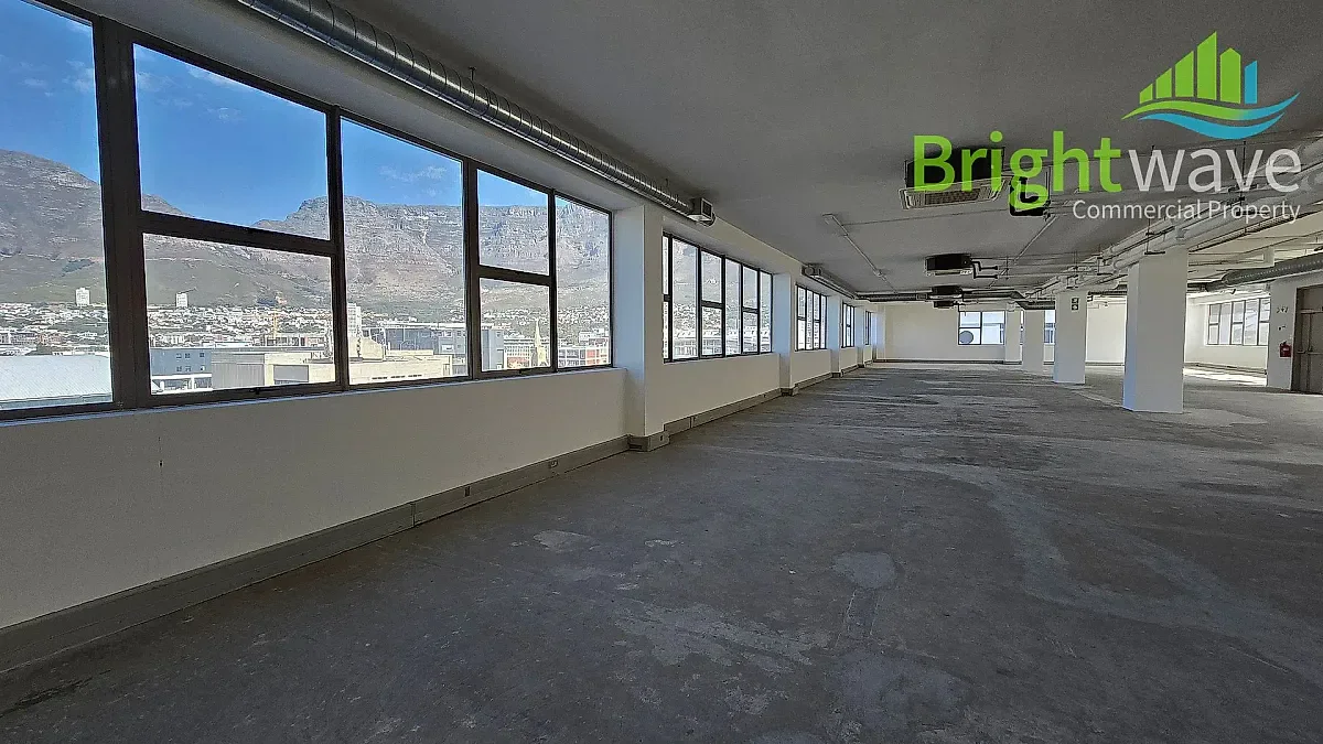 Open plan office area at Buitengracht Centre