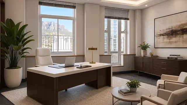 Office to let at Constitution House in Cape Town CBD.
