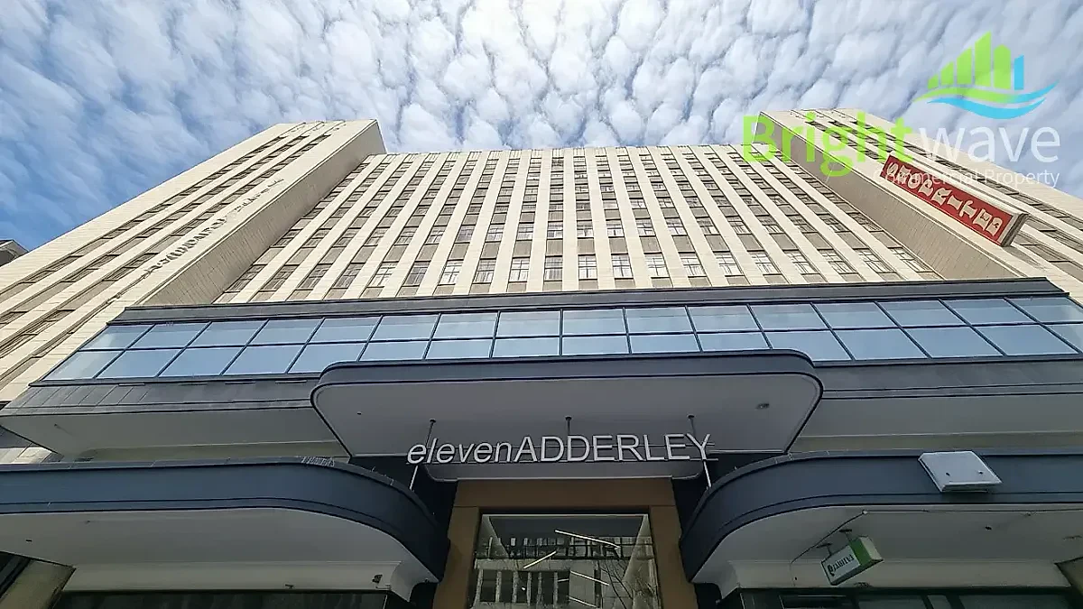 Interior of office space at Eleven Adderley