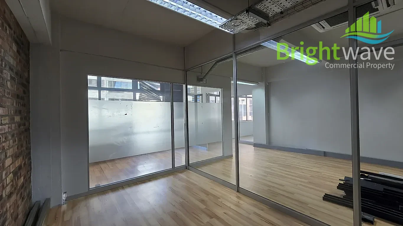 Open plan office area at Loop Street Studios