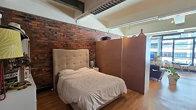 Open plan office area at Loop Street Studios