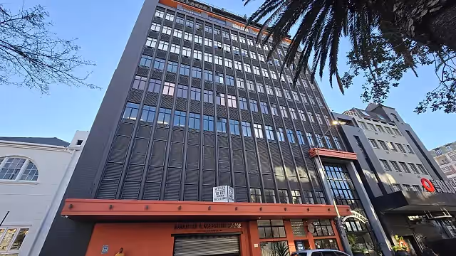 Manhattan Place in Cape Town CBD, exterior view.