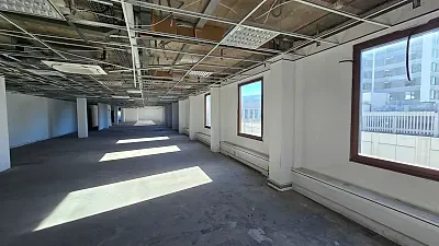 Open plan office area at Matador Centre