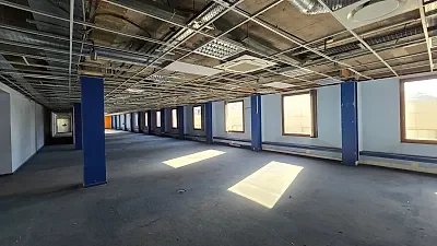 Open plan office area at Matador Centre