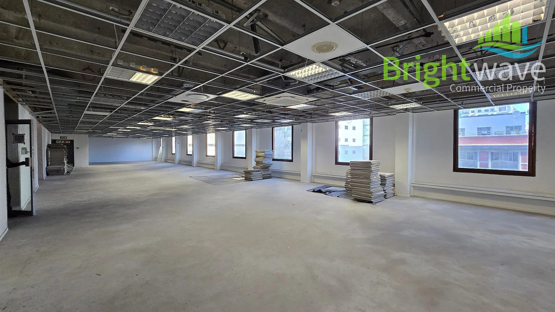 Open plan office area at Matador Centre