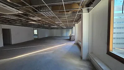 Open plan office area at Matador Centre