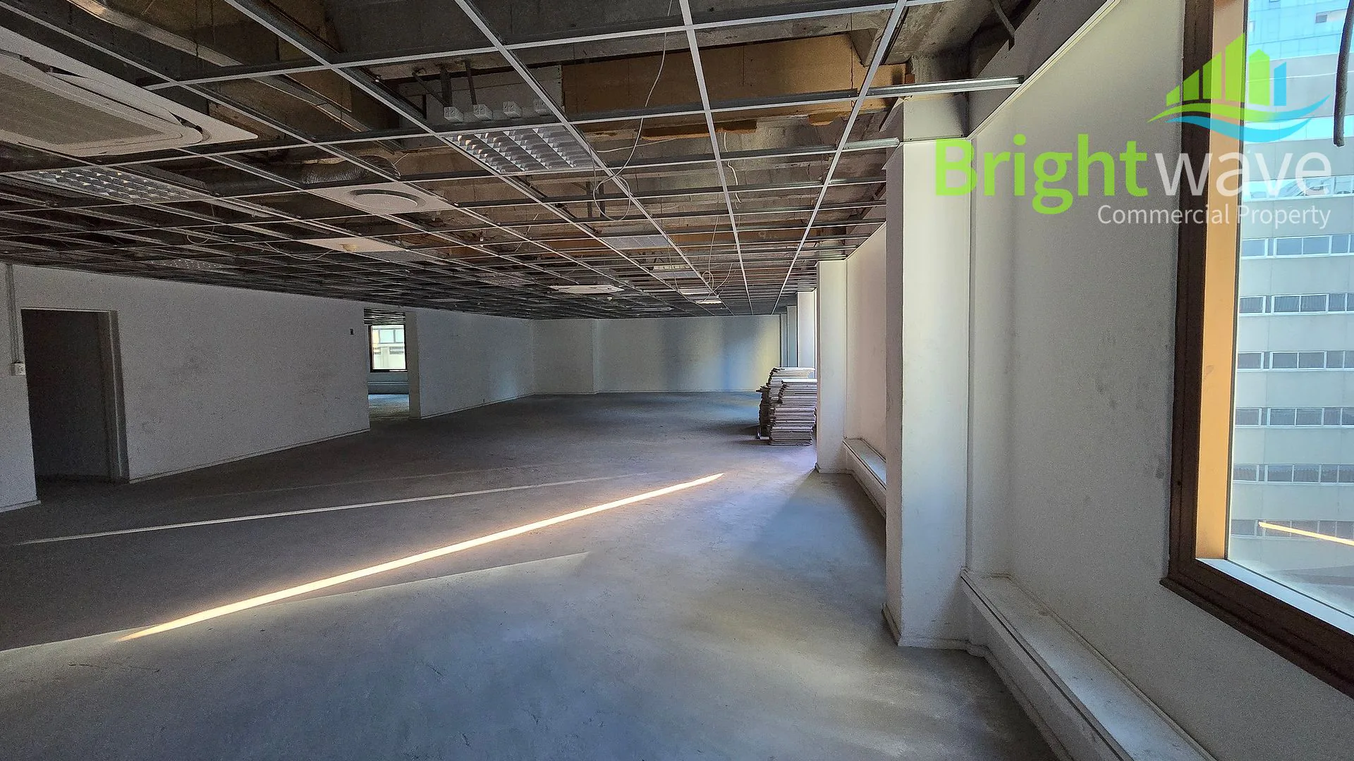 Open plan office area at Matador Centre