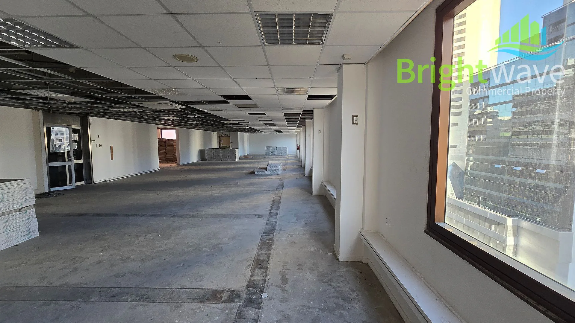 Open plan office area at Matador Centre