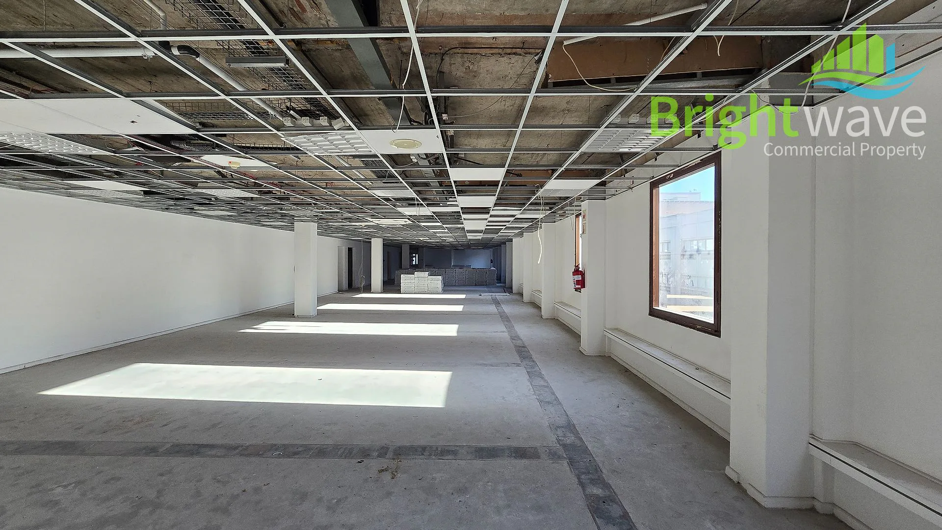 Open plan office area at Matador Centre