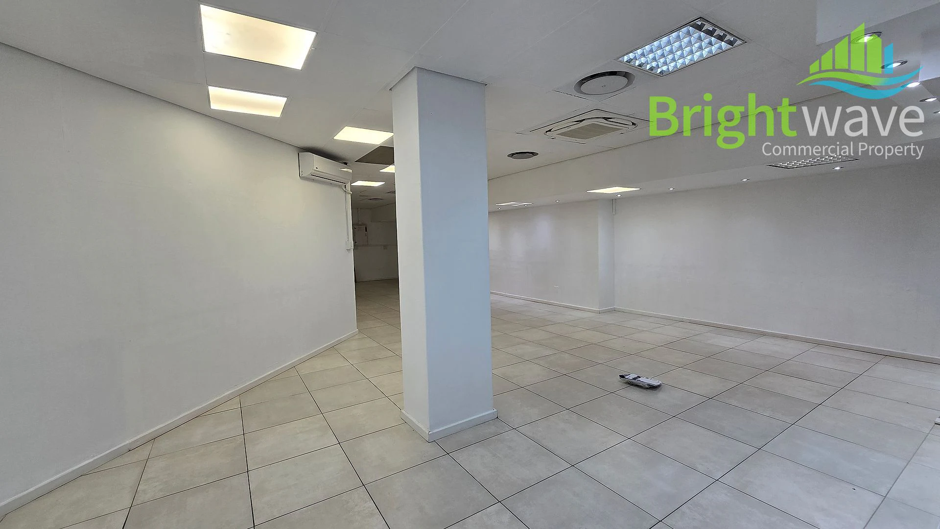 Open plan retail area at Matador Centre