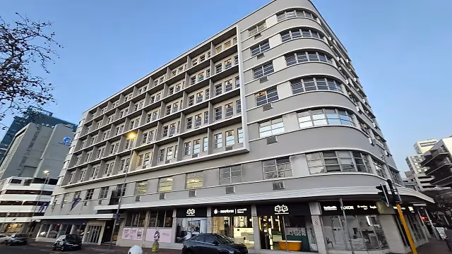 MSK House in Cape Town CBD, exterior view.