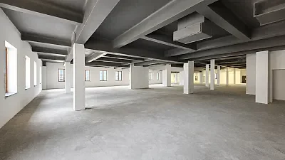 Office layout at Newspaper House, Cape Town CBD