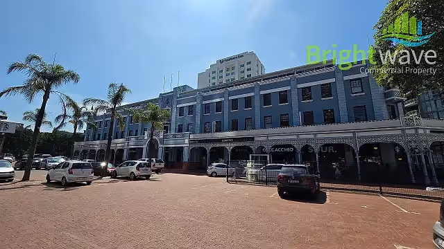 North Wharf in Cape Town, exterior view.