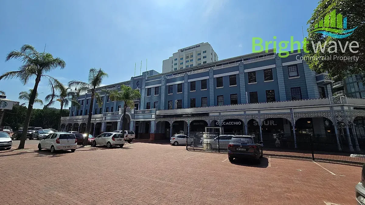Interior of office space at North Wharf, Cape Town CBD