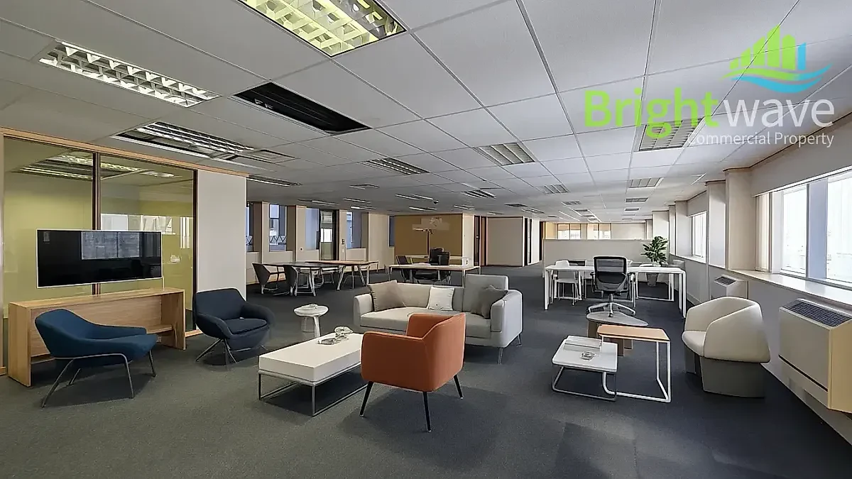 Open plan office area at 8 Riebeek Street