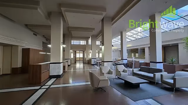 2371 m2 office to let at 8 Riebeek Street in Cape Town CBD, reception interior.
