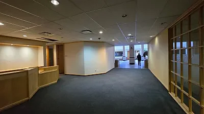 Open plan office area at 8 Riebeek Street