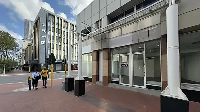 Open plan retail area at 8 Riebeek Street
