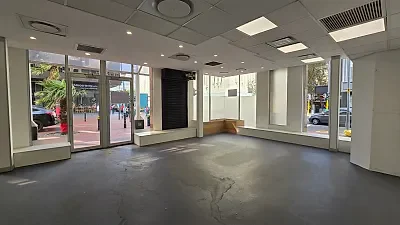Retail layout at 8 Riebeek Street, Cape Town CBD
