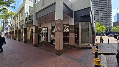 Open plan retail area at 8 Riebeek Street