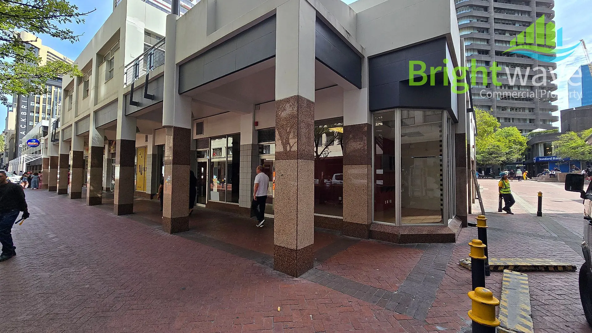 Open plan retail area at 8 Riebeek Street