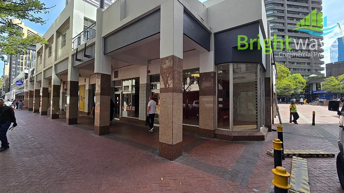 Open plan retail area at 8 Riebeek Street